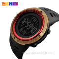 Hot Sale Brand Guangzhou SKMEI Digital Watch with Rubber Strap Led Display Casual Military Sport Watches For Men reloj 1251